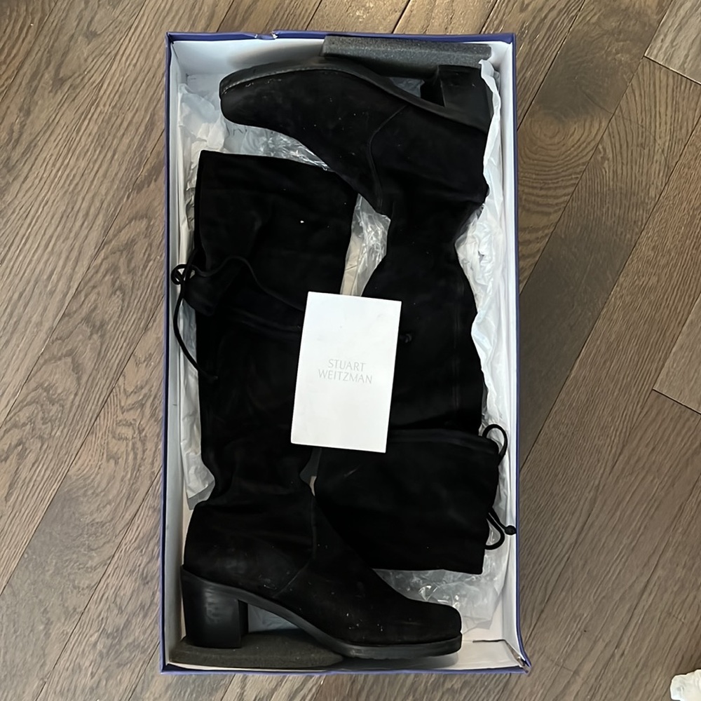 Stuart Weitzman Joyce Suede over the Knee high Boots (size 7.5)